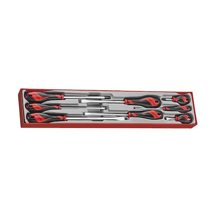 Teng Tools TTX918N - Flat/Regular/PH Type Screwdriver Set TTX918N